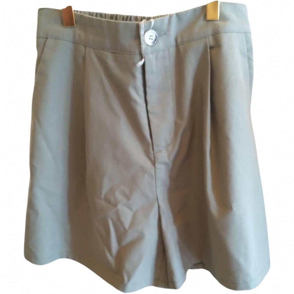 NEW SHE + SKY women's bermuda shorts in olive